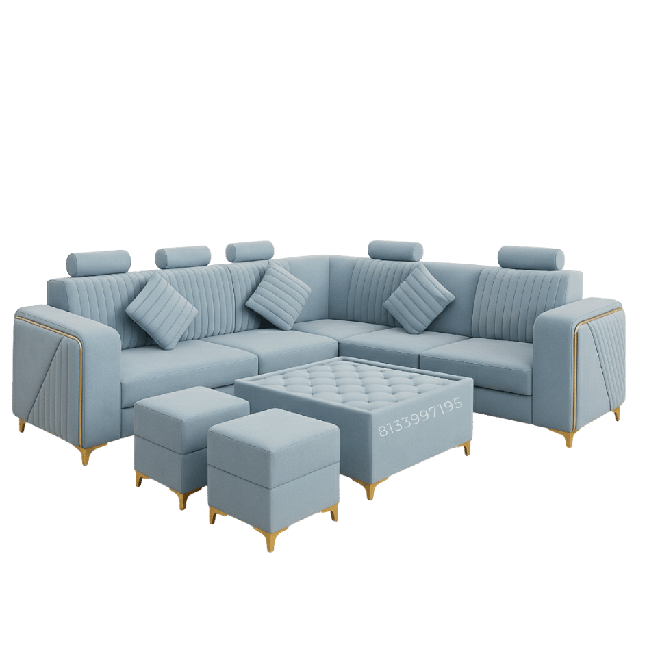 L Shape Sofa Set - Image 8