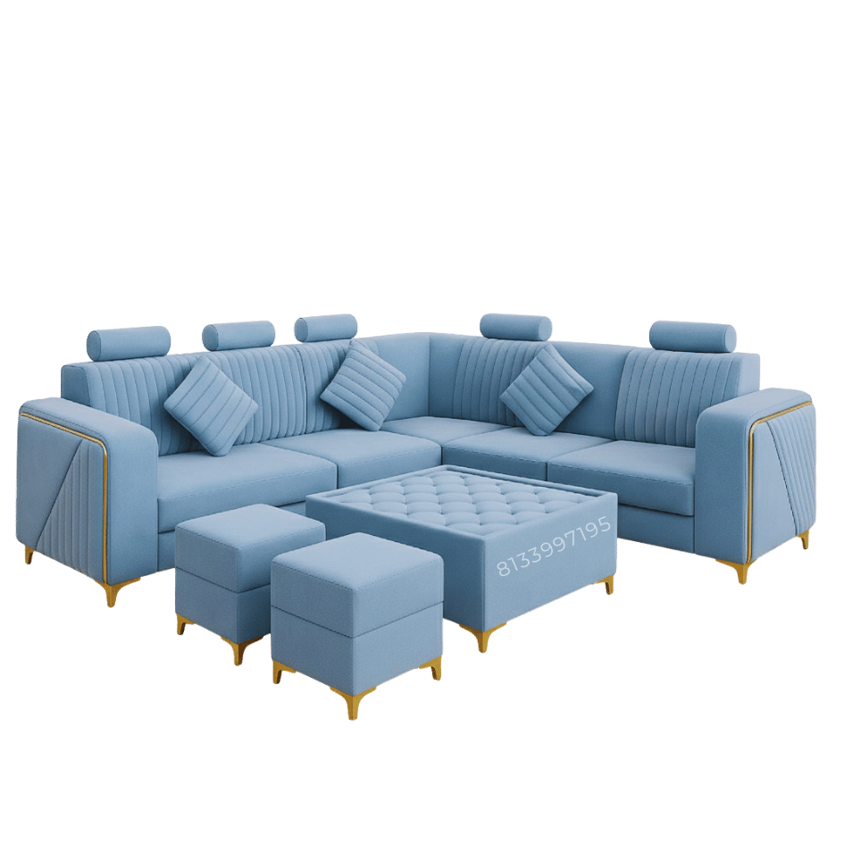 L Shape Sofa Set - Image 7