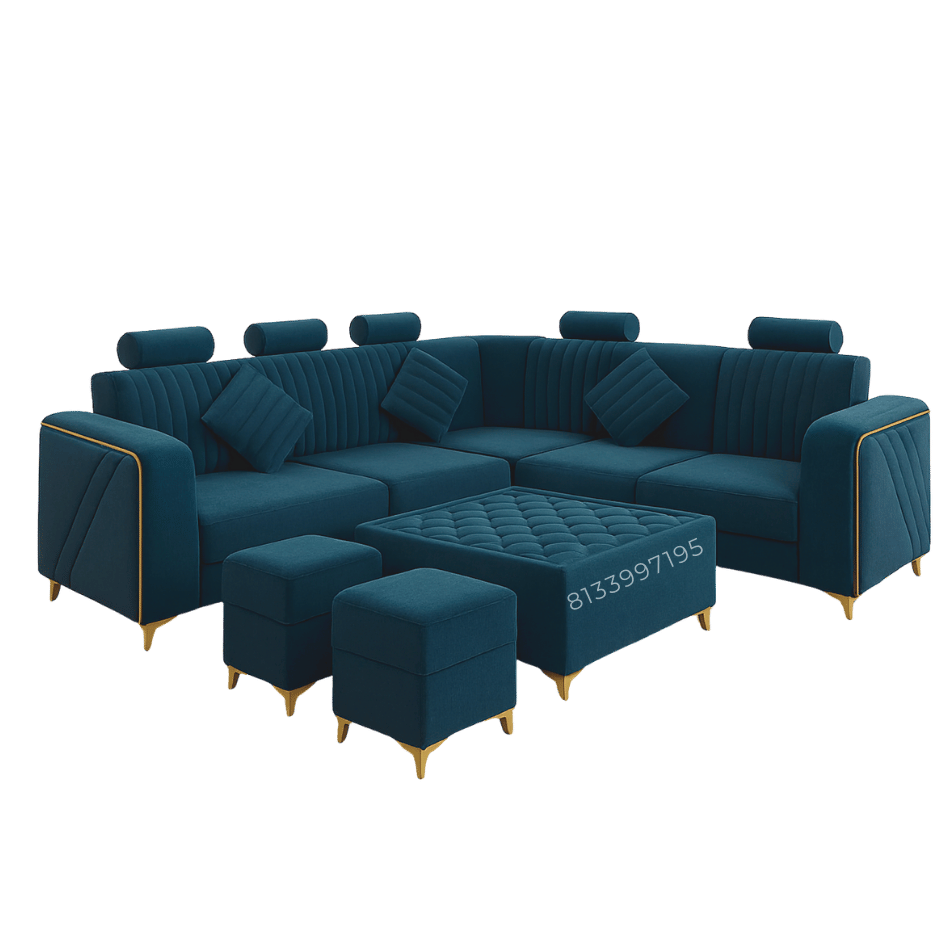 L Shape Sofa Set - Image 5