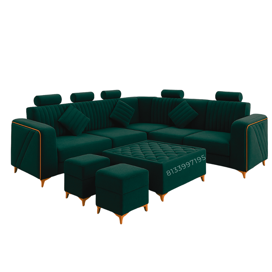 L Shape Sofa Set - Image 4