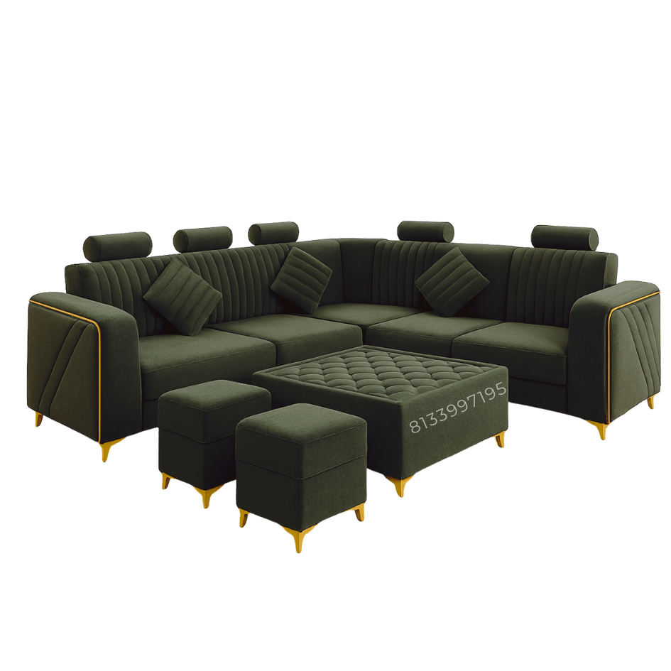 L Shape Sofa Set - Image 3