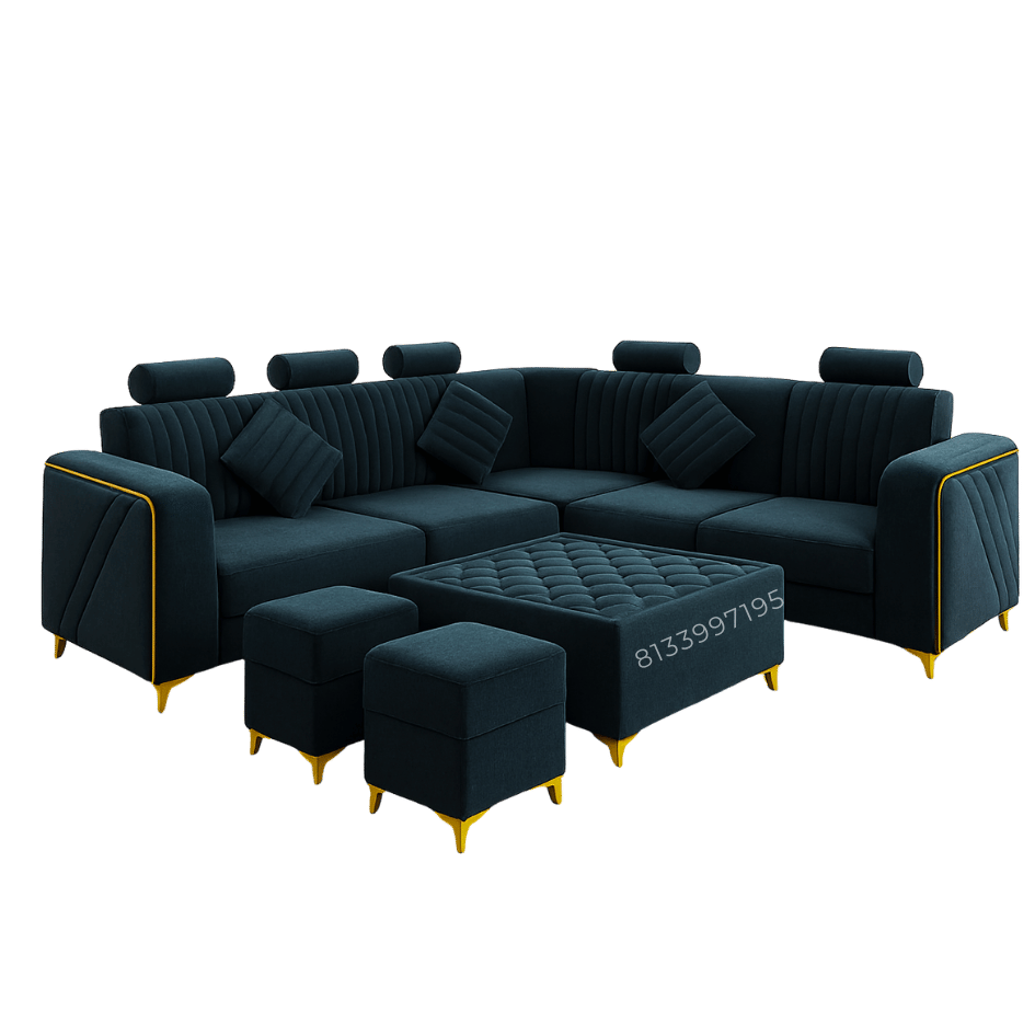 L Shape Sofa Set - Image 2