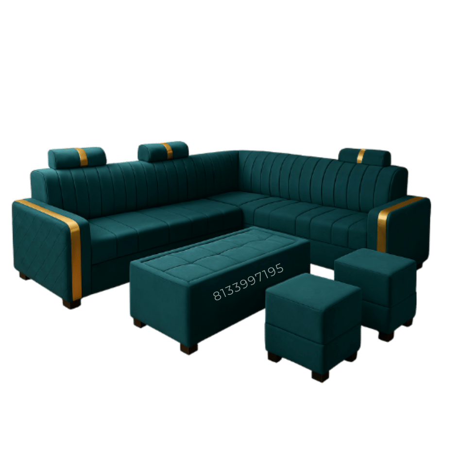 L Shape Sofa Set - Image 3