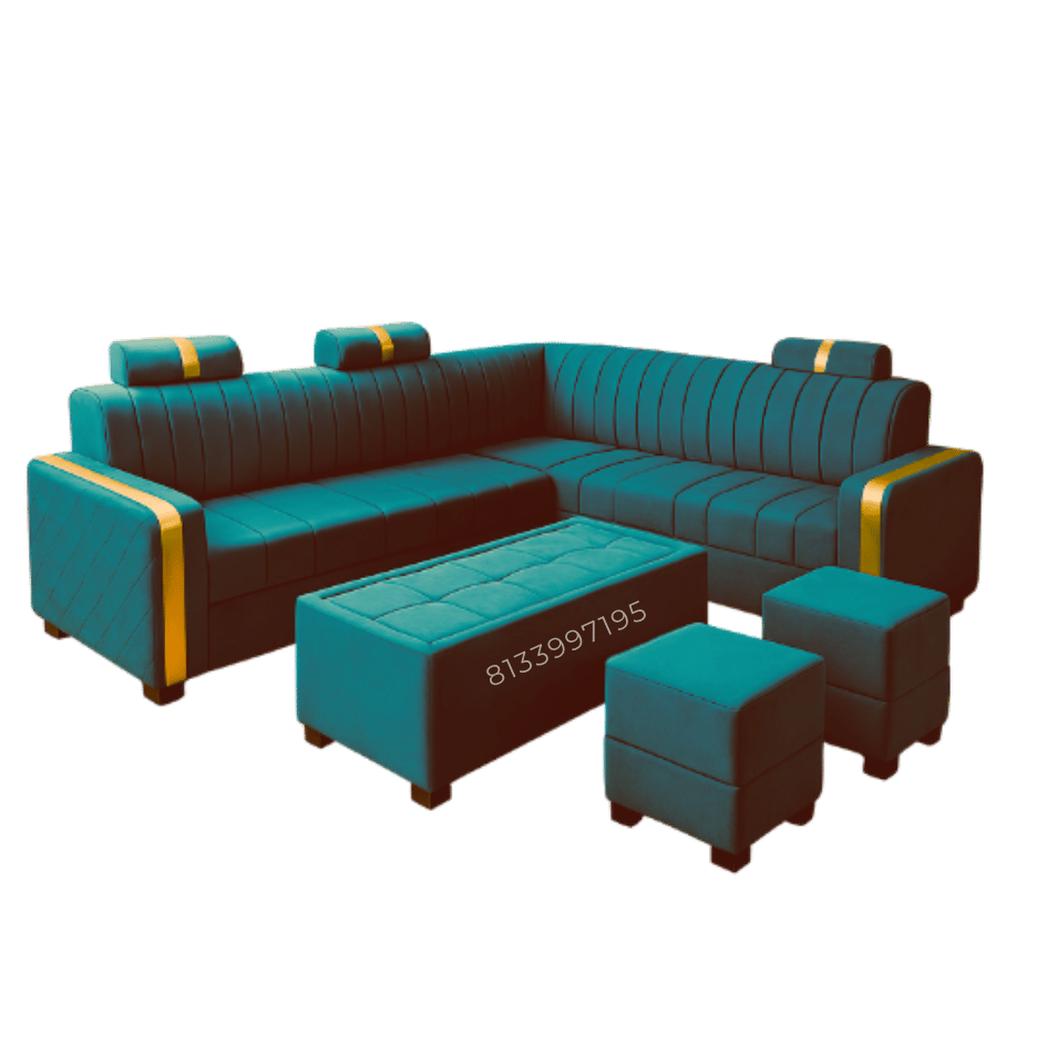 L Shape Sofa Set - Image 2
