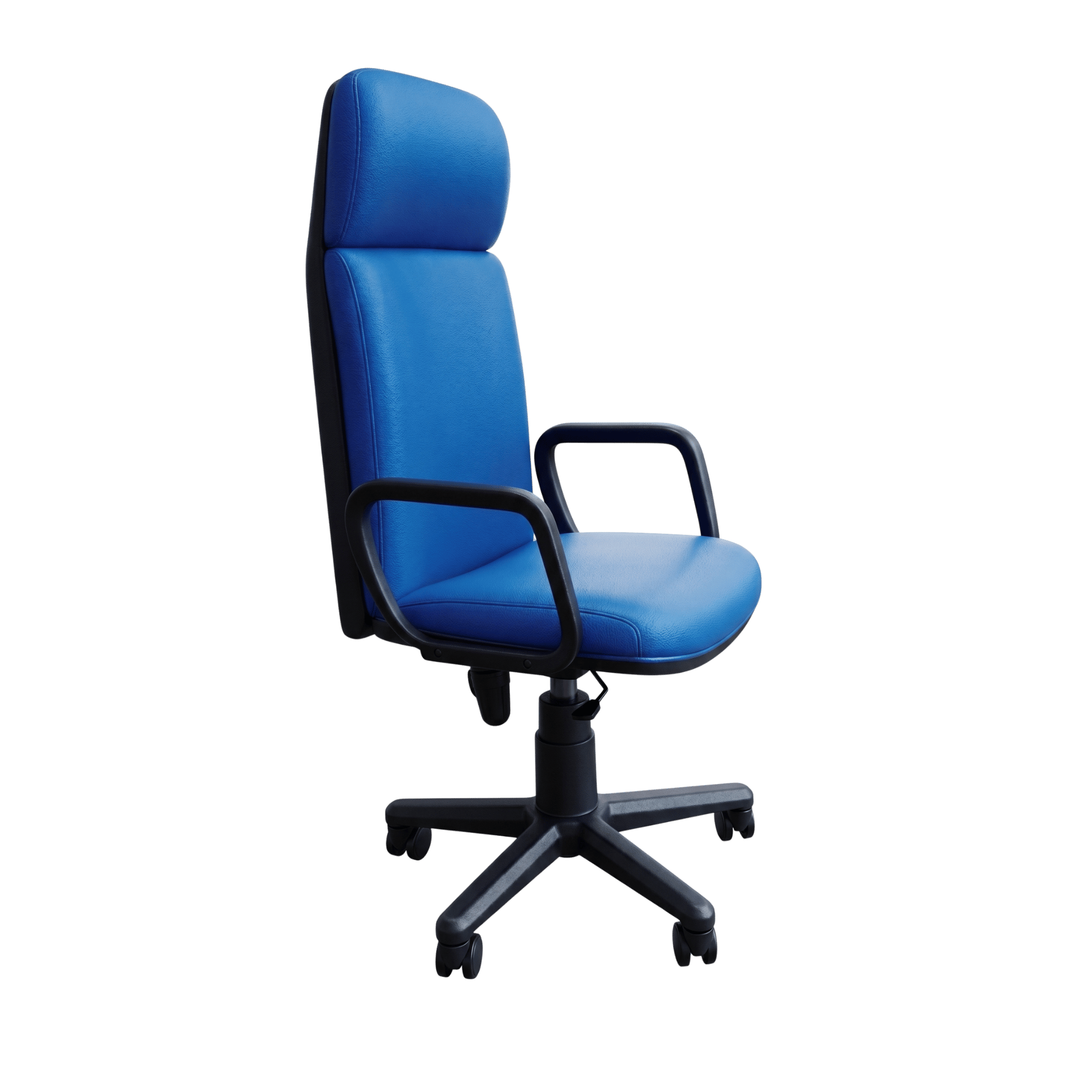 Azure High-Back Leatherette Chair
