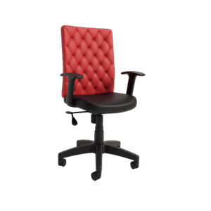 Chesterfield Crimson Accent Chair