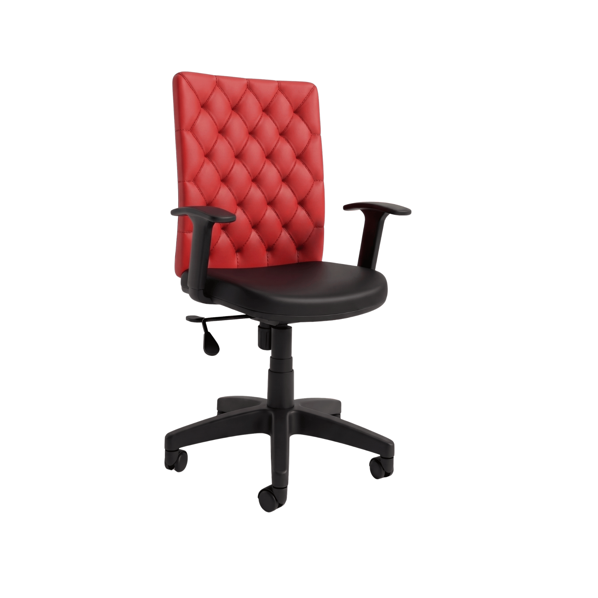 Chesterfield Crimson Accent Chair