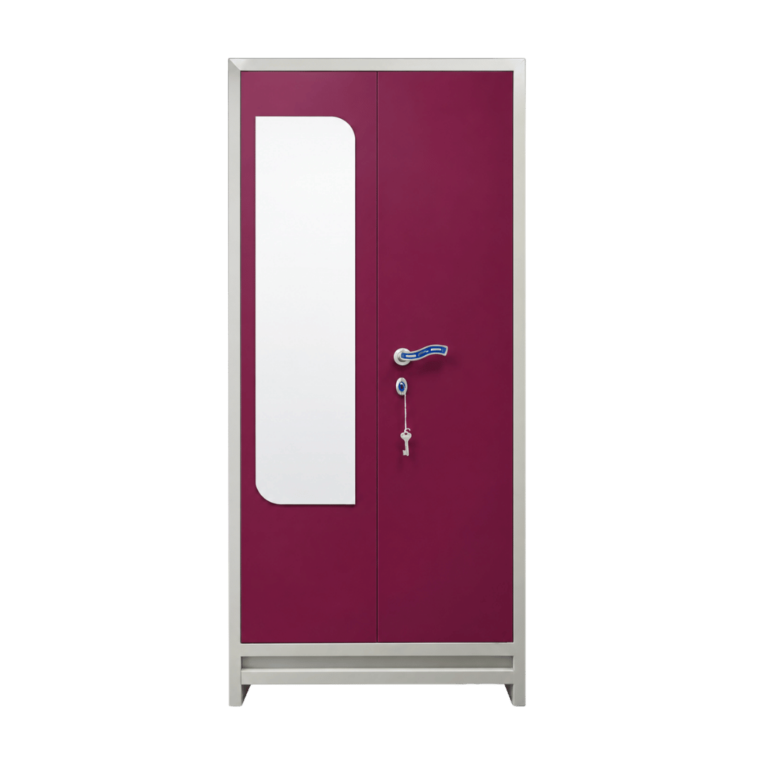 2 Door Steel Wardrobe