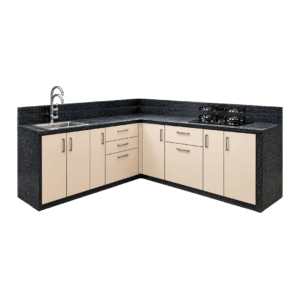 L-Shaped Modular Kitchen